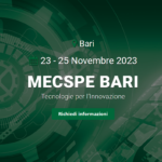 MECSPE BARI: 23-25 novembre appuntamento industria manifatturiera