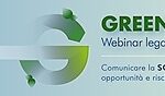 Webinar "Comunicare la sostenibilità ambientale: opportunità e rischi per le imprese"